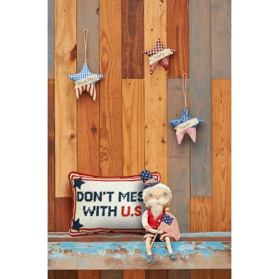 C&F Home 6.5" X 9" With U S July 4th Needlepoint Petite Throw Pillow 2 C&F Home 6.5" X 9" With U S July 4th Needlepoint Petite Throw Pillow - Image 2