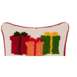 C&F Home Family Presents French Knot Throw Pillow