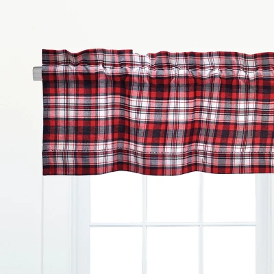 C&F Home Fireside Plaid Red Valance Collection 1 C&F Home Fireside Plaid Red Valance Collection